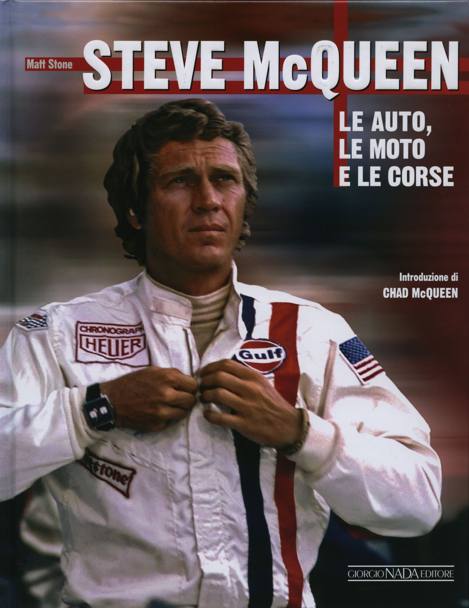 La copertina del libro di Matt Stone dedicato a Steve McQueen